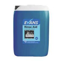 Evans Rinse Aid - Crockery & Glassware Concentrate 10 Litre